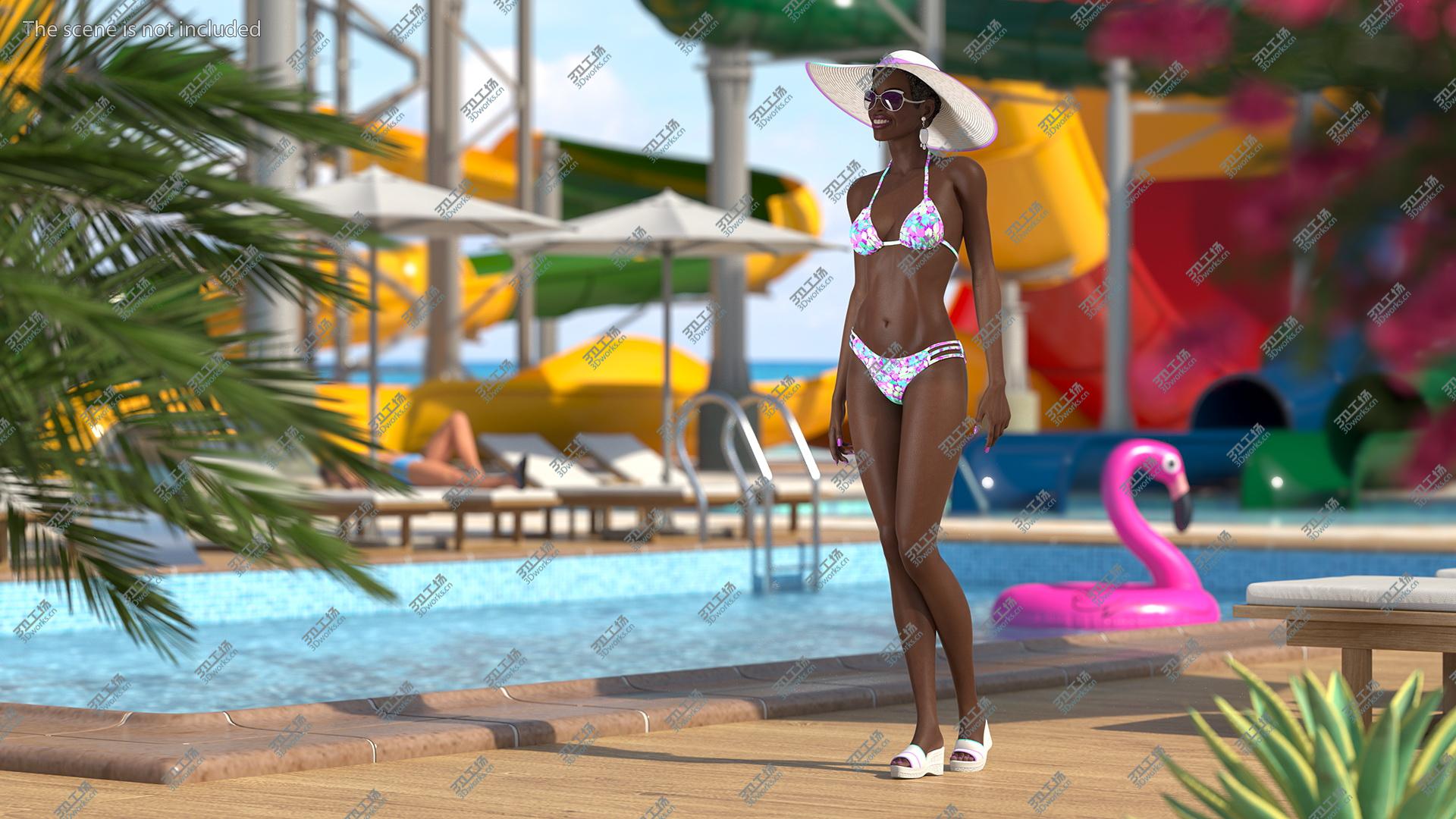 images/goods_img/202104021/3D Dark Skinned Bikini Girl Standing Pose/5.jpg